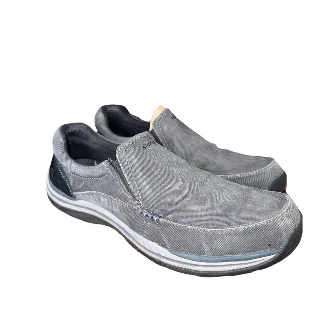 Men's Skechers Relaxed Fit: Expected Avillo Loafer Shoes, 64109 /BLK Sizes 13